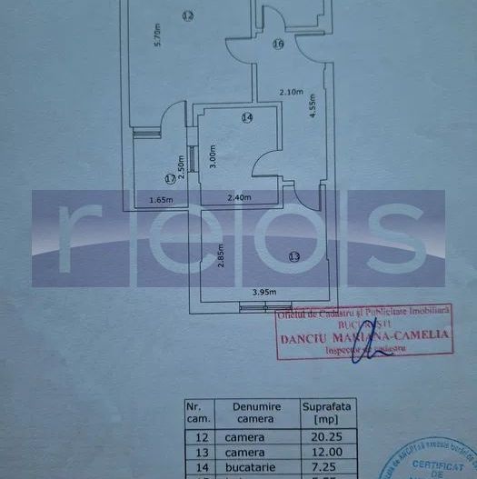 VANZARE APARTAMENT 2 CAMERE 57MP SALAJAN TRAPEZULUI PARCARE INCLUS - Poză 12