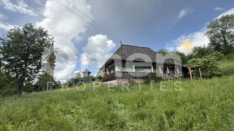 Teren 3.500 mp Lăschia, cu Casă Renovată lângă Biserica de Lemn – Panoramă 360° - Poză 2
