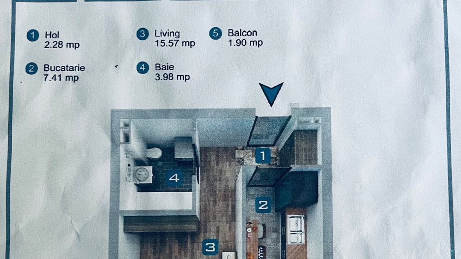 De vanzare Garsoniera Militari Residence - Poză 6