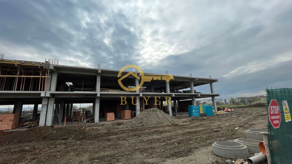 Spatiu comercial in Selimbar, ansamblu nou de blocuri, 121.40mp - Poză 2