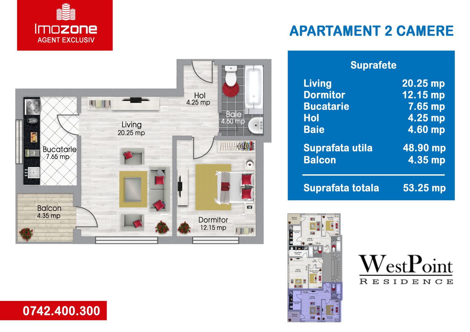 WestPoint Residence - Barsanesti 40 - Poză 13
