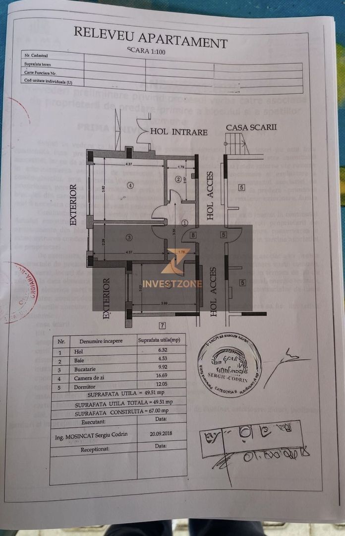 Prima Universității 2 camere 50 mp - Poză 8