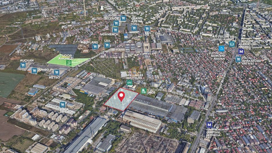 Oportunitate investitie – Teren 50.561 mp, pozitie premium, Sector 4 - Poză 3