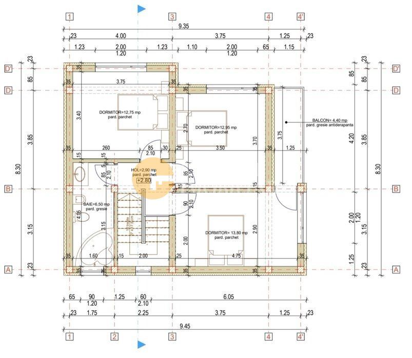 Casa cu 4 Camere , Toate Utilitatile - Zona Breazu - Poză 9