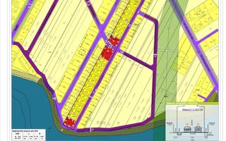 LAKE GARDEN ( Mamina ), Lot 1 - 816 mp. teren cu acces direct din DC - Poză 2