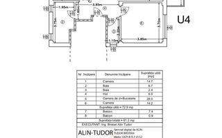 Apartament cu 3 camere Hlincea - 127.000 Euro - Poză 8