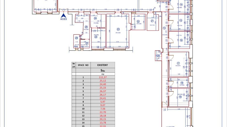 Spatiu de birouri 545 mp - zona Republicii - Poză 2