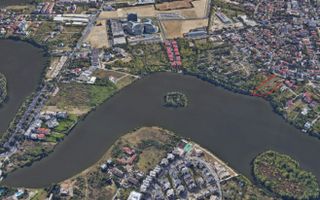 Teren 5963 mp deschidere lac Grivita 42 m cu deschidere la strazi 77 m - Poză 3