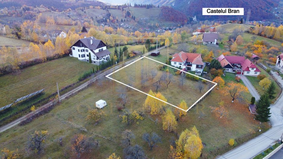 Intravilan 1000 mp | Sohodol-Priveliște panoramică către munți Bucegi - Poză 1