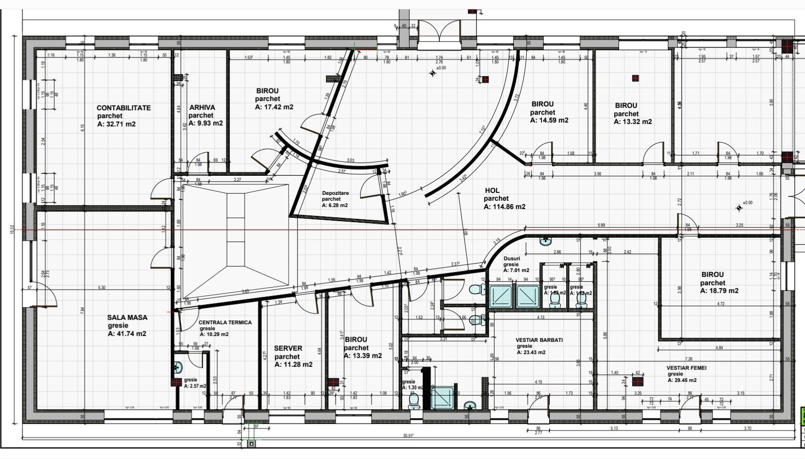 SPATIU SAD -birouri/alte destinatii si HALE - Poză 6