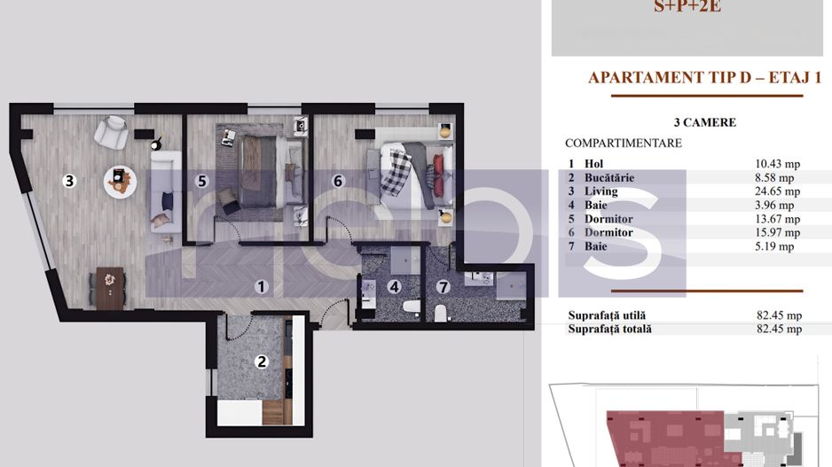 VANZARE APARTAMENTE PREMIUM | 2 & 3 CAMERE | BLOC BOUTIQUE | - Poză 4