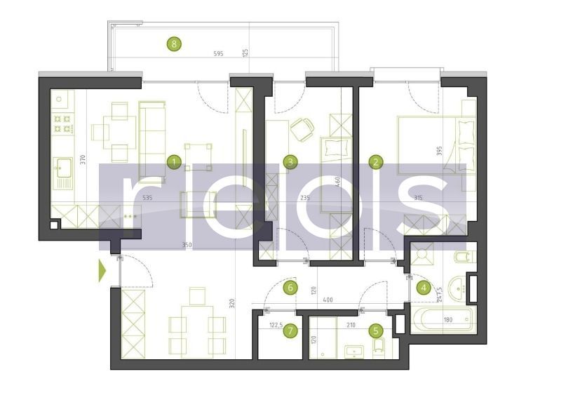 VANZARE 3 CAMERE | 2 BAI | MOBILAT SI UTILAT | PARCARE INCLUSA| STRAULESTI - Poză 11