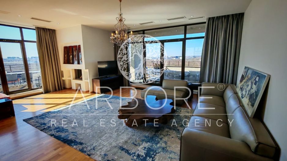 Penthouse 5 camere 250 mp lângă Ambasada SUA , zona Băneasa București - Poză 9