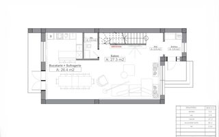 Vânzare, Proiect de 8 townhouse, str. Dumbrăviței, Hrușova, Criuleni - Poză 5