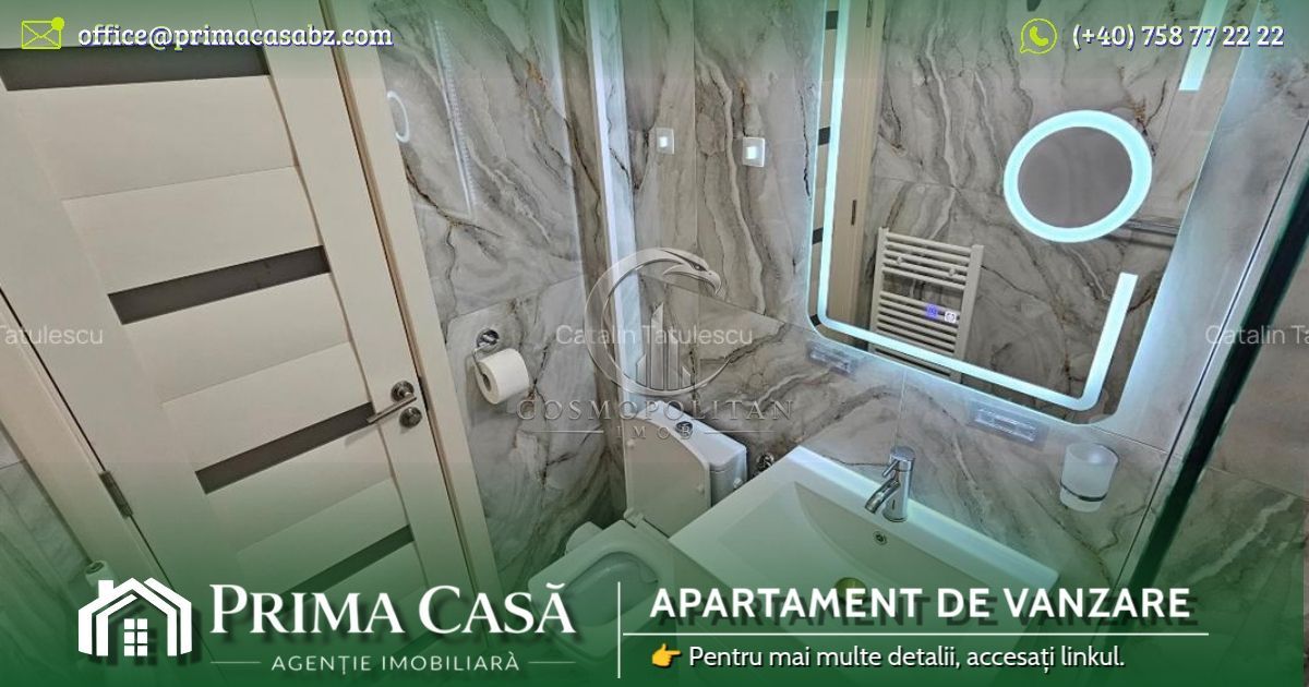 Apartament cu 2 camere ultracentral etaj 1 renovat mobilat utilat - Poză 13
