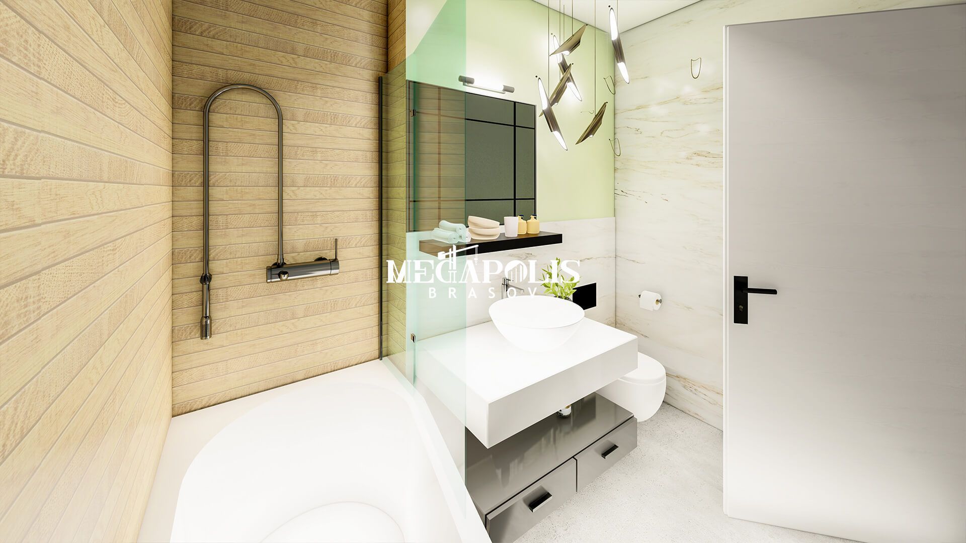 Apartament 3 Camere Decomandat-2 Bai/ 2026/ TVA inclus - Poză 4