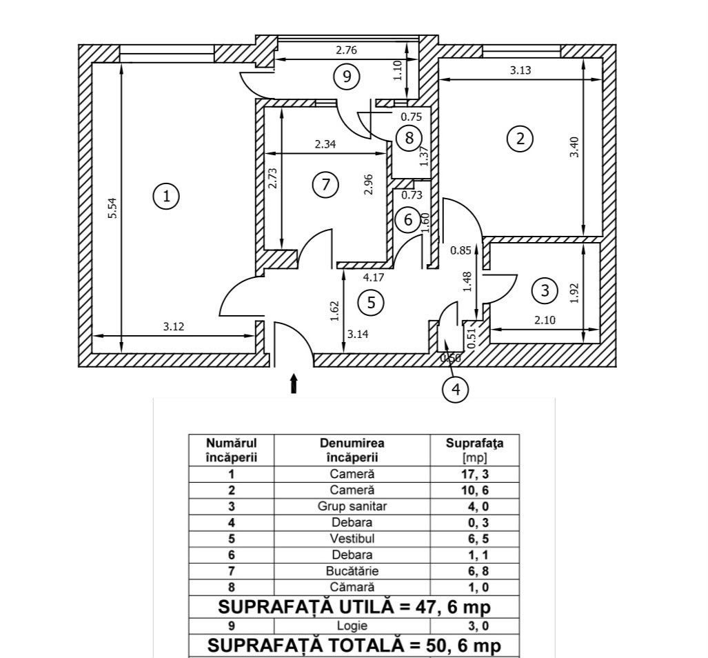 2 Camere Decomandat, Lujerului / Plaza Mall – Ideal Locuință sau Inves - Poză 9