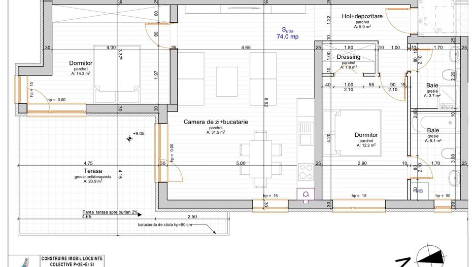 Giroc-Eso | Apartamente decomandate | Gradina proprie | Loc de parcare inclus - Poză 25