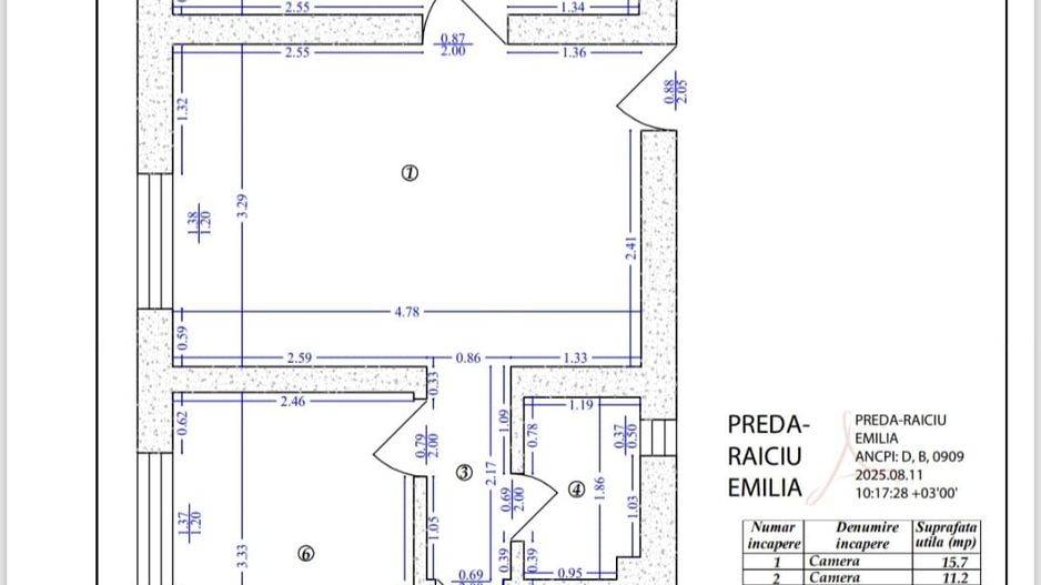 3 Cam Militari Gorjului Metrou Centrala Proprie - Schiță 3