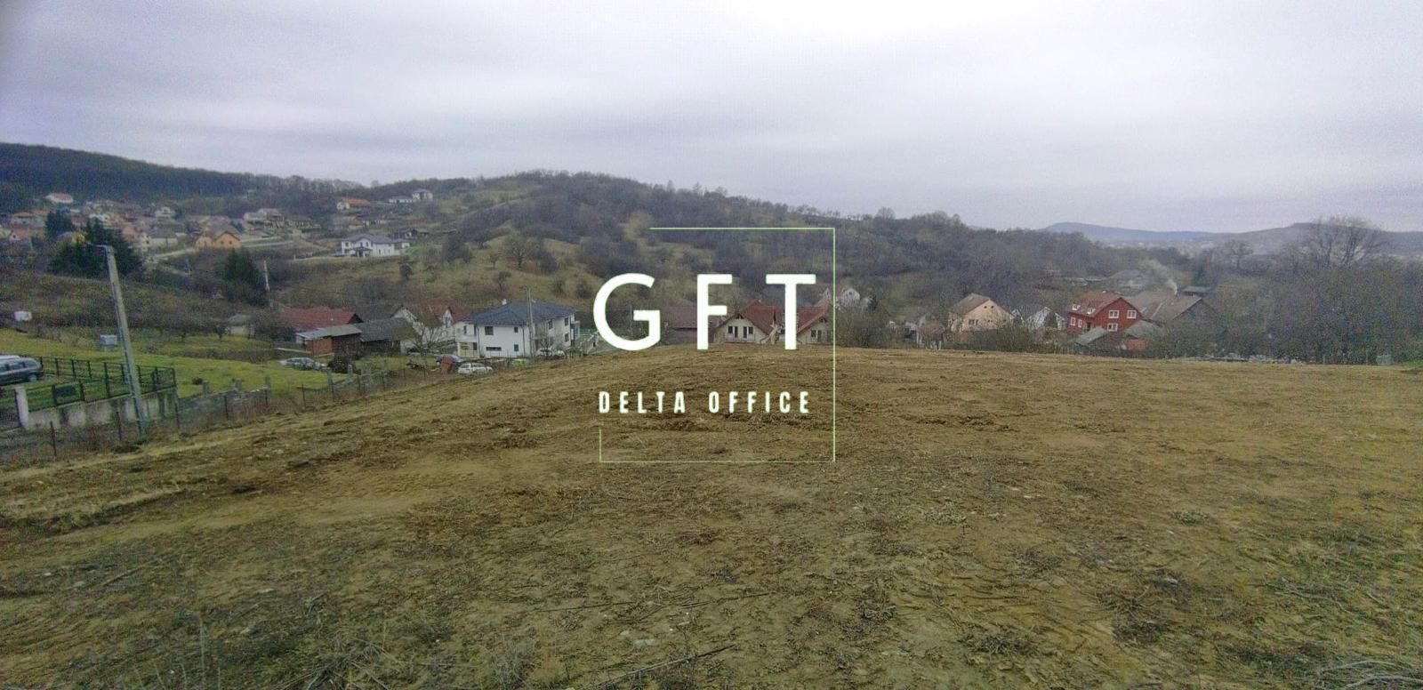 Teren intravilan 1055 mp cu utilitati-ideal casa P+2E-Valea Budacului - Poză 1