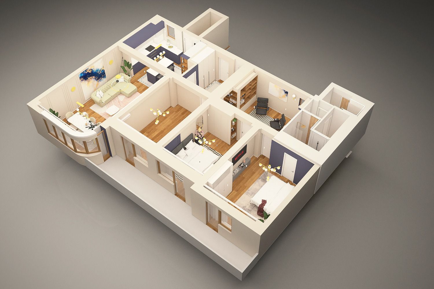 4 camere | Piata Charles de Gaulle | Aviatorilor - Poză 21