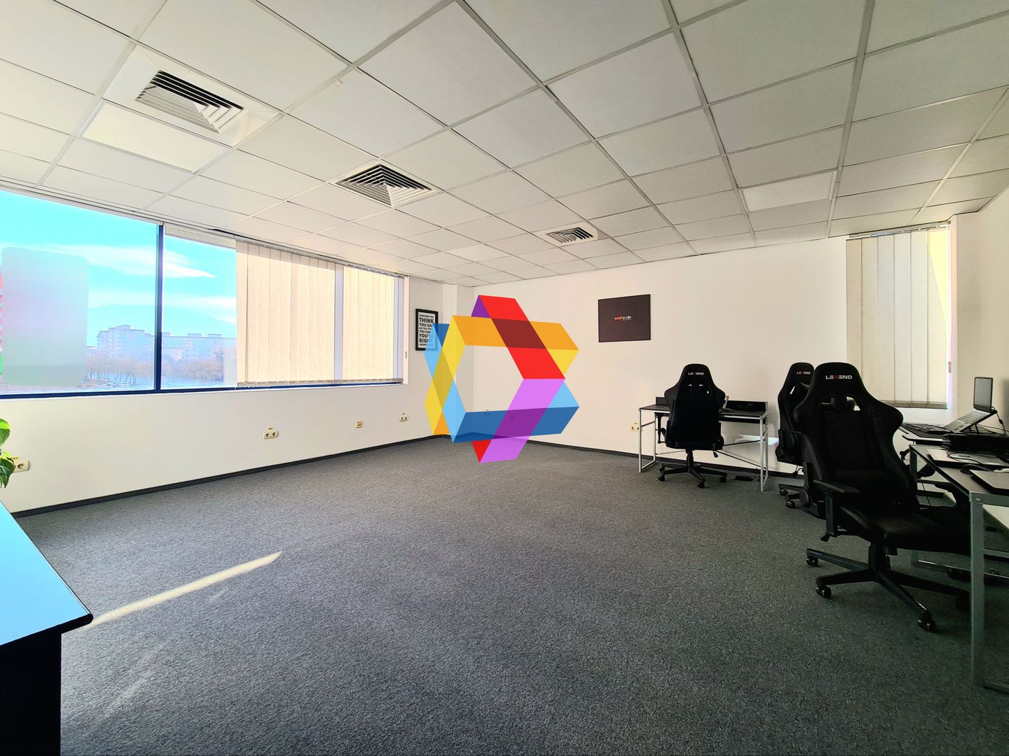 Spațiu birouri de închiriat Brasov - 160 mp # spatii-comerciale-brasov.ro - Poză 2