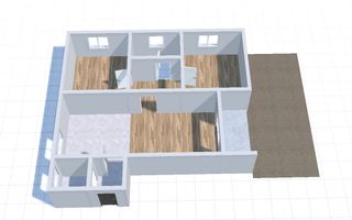 Apartament 3 camere - Dumbravita | Parter cu terasă&curte plus 2 locuri parcare - Schiță 21