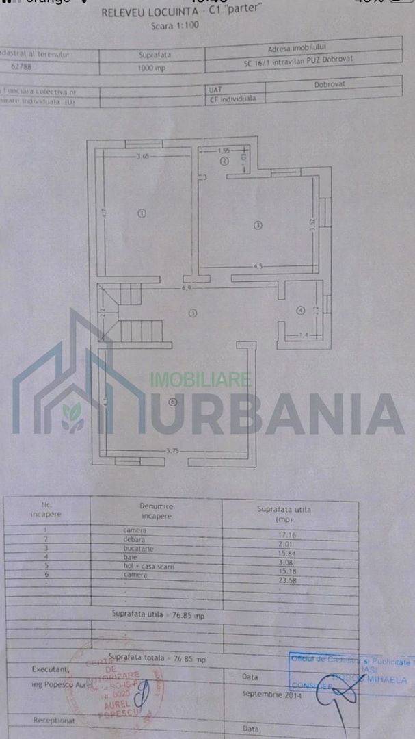 Casă P+1, 166,5 mp utili, pod mansardabil, garaj, teren 1000 mp, Dobrovat – 148.000 EUR - Poză 5