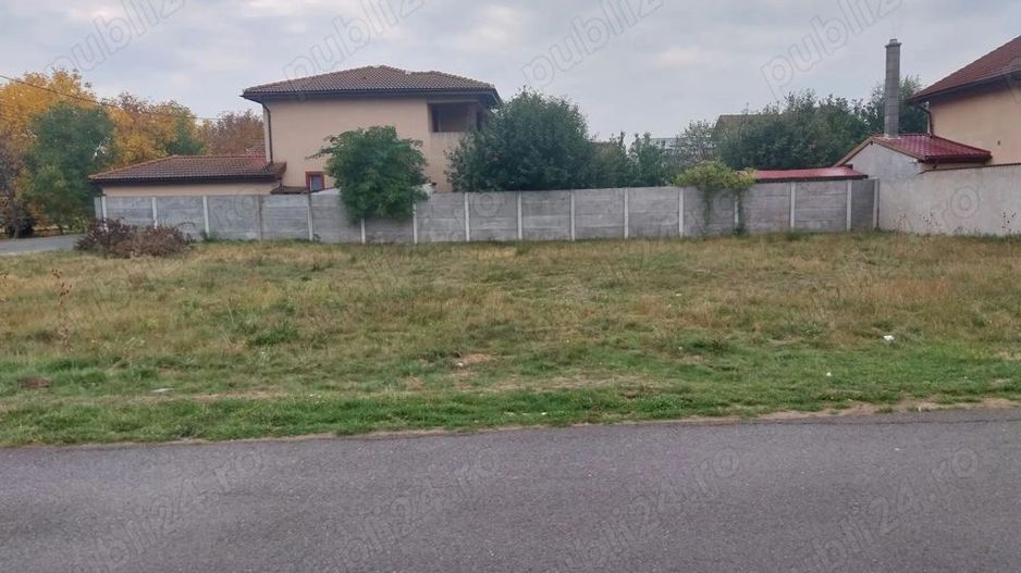 Giroc | 675 mp | Două fronturi | Asfalt | Utilități la stradă - Poză 1