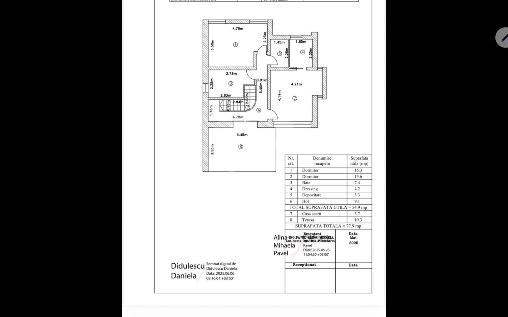 Cernica-Pantelimon Vila 5 camere teren 425mp - Schiță 10