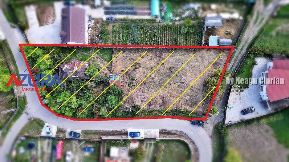 Teren intravilan Bradu, 1700 mp, toate utilitatile disponibile - Poză 2