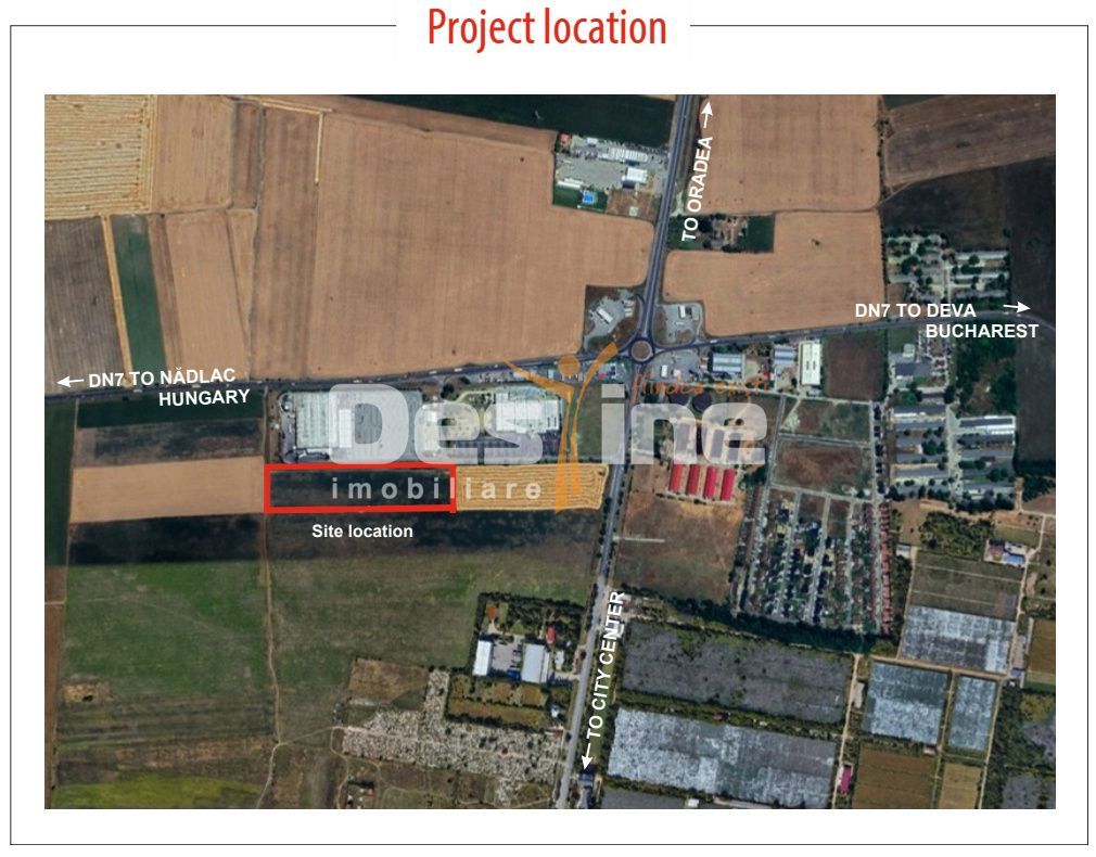 Teren comercial premium 29.000 mp I Arad I 1 km de centrul orasului - Poză 2