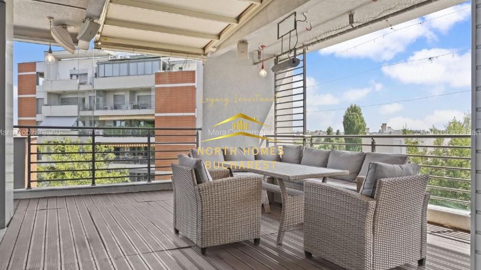 Penthouse 4 camere Green Lake Sisesti + 2 locuri de parcare! - Poză 1