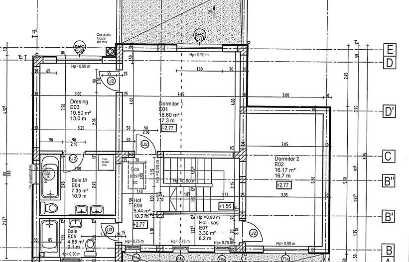 4 camere P+1E || 2 locuri de parcare || CLASS PIPERA - Schiță 33