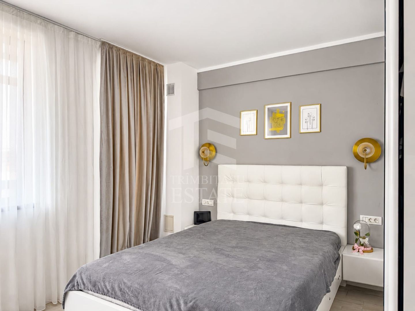 Apartament | 3 camere | Terasă panoramică 100 mp | Parcare - Poză 7