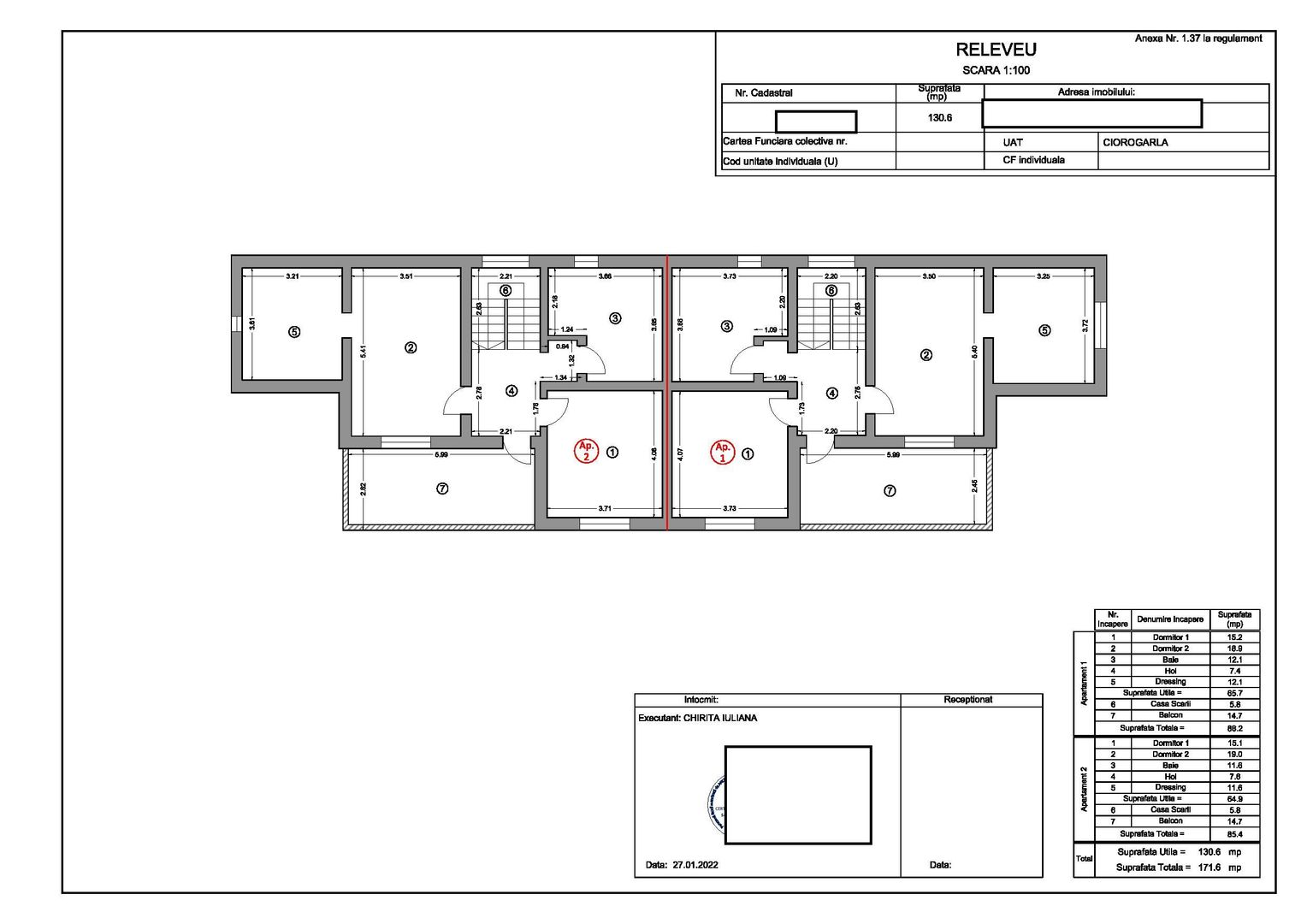 2 vile tip Duplex, ideal investitie, piscina exterioara, trifazic - Poză 54