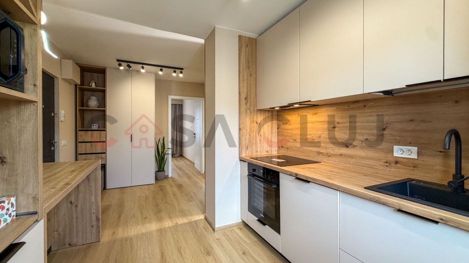 3 camere mobilat modern, la cheie, etaj intermediar - Poză 7