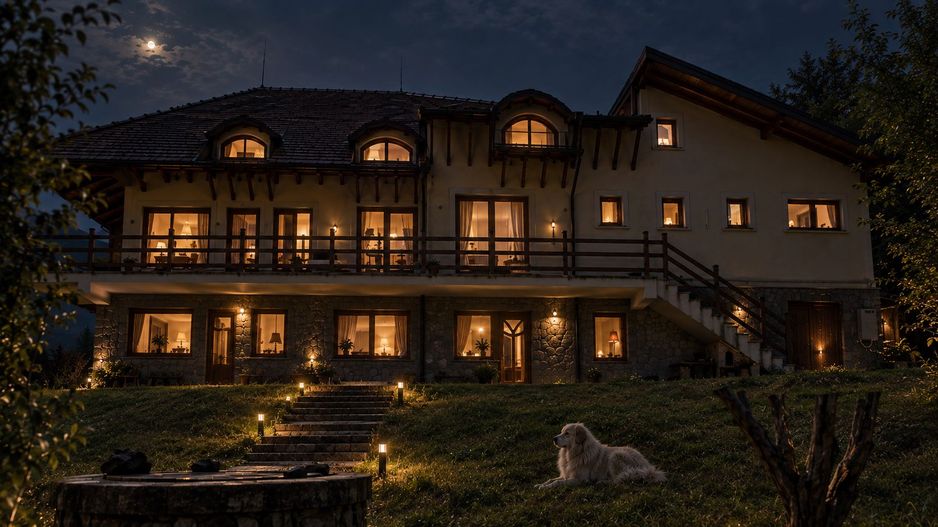Pensiune Vila Prahova Breaza  10 camere | 3862 mp teren - Poză 51