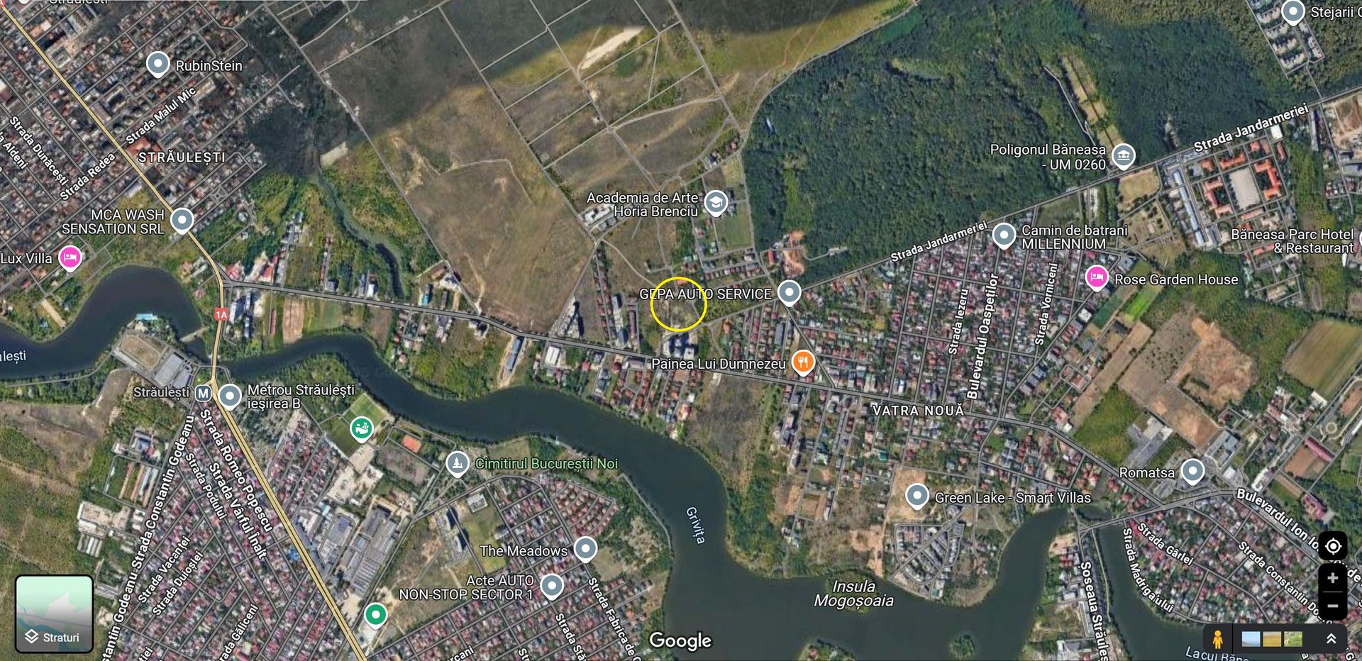 Inchiriere Teren 5010 mp Sisesti | pretabil parc auto - Poză 3