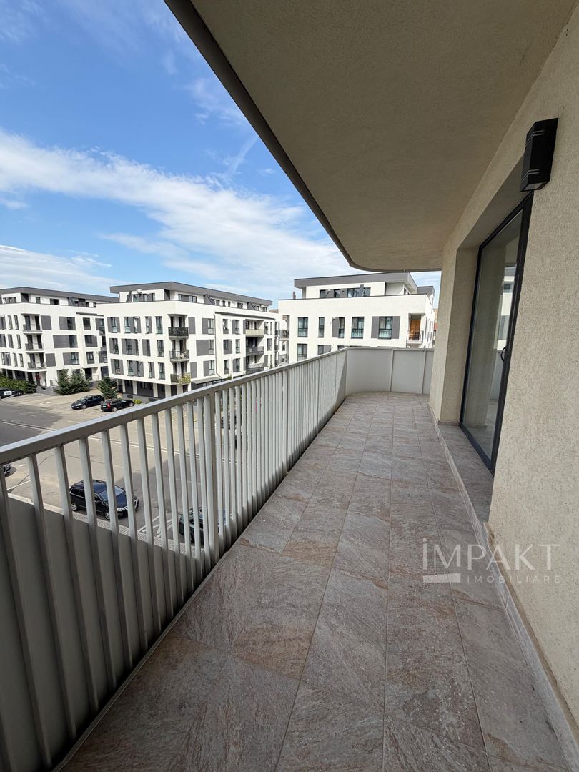 Apartament 2 camere cu terasă 23 mp și parcare subterană - Poză 11
