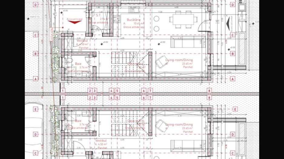 Individuala Sacalaz P+E,4Camere,3 Bai,Proiect Modern - Poză 4
