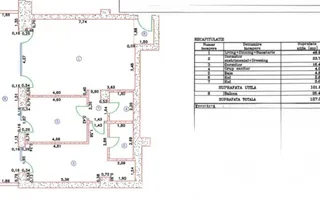 VANZARE 3CAMERE 101MP | CORTINA 126 | MOBILAT-UTILAT LUX | TERASA 26MP - Schiță 32