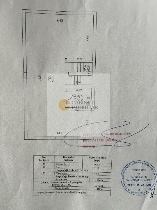 Băneasa Park | Casă Semimobilată de Vânzare - Schiță 16