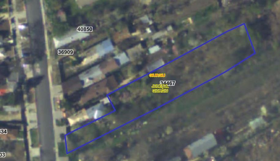 Teren intravilan Giurgiu – Șoseaua Bălănoaiei - Poză 1