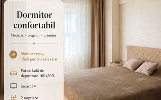 Apartament 1 cameră, 47 mp – Royal Town Iași | Bloc nou, primul chiriaș - Poză 2