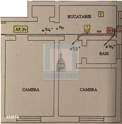 Apartament 2 camere - zona Gemenii - Poză 14