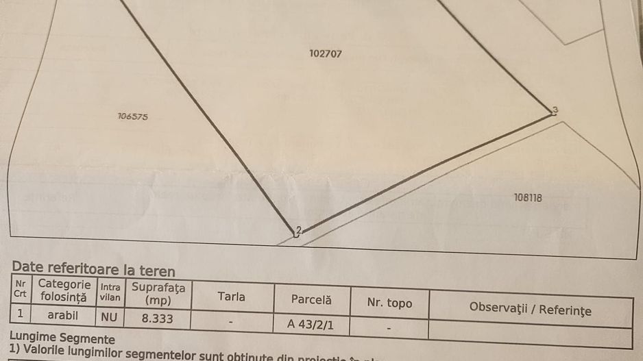Oportunitate de investiție Teren 8.333 mp cu deschidere la șosea - Poză 5