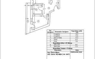 VANZARE 2 CAMERE | 57 MP UTILI | JIULUI - Poză 10