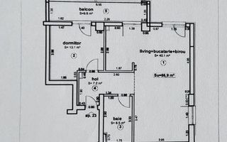 Apartament 3 camere zona Aradului bloc nou - Poză 1