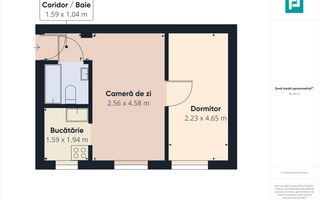 APARTAMENT CU 2 CAMERE ÎN INTIM - Poză 8